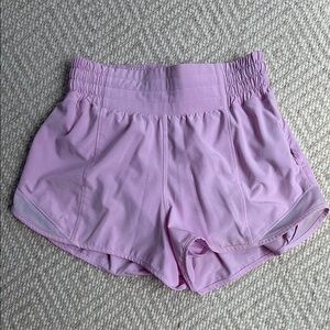Lululemon Pink Hotty Hot Shorts
